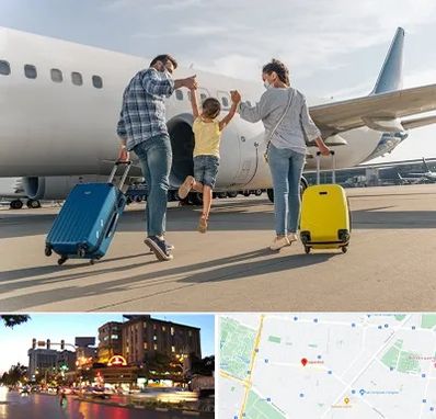 آژانس هواپیمایی در بلوار سجاد مشهد