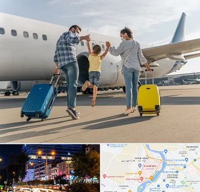 آژانس هواپیمایی در کیانپارس اهواز