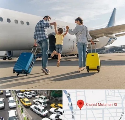 آژانس هواپیمایی در مطهری تهران