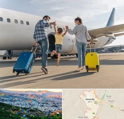 آژانس هواپیمایی در سنندج