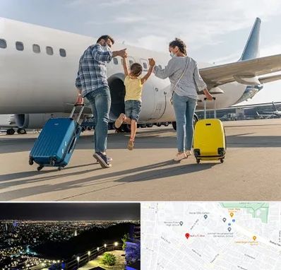 آژانس هواپیمایی در هفت تیر مشهد