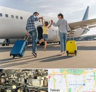 آژانس هواپیمایی در مرزداران 