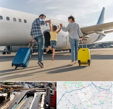 آژانس هواپیمایی در ستارخان شیراز