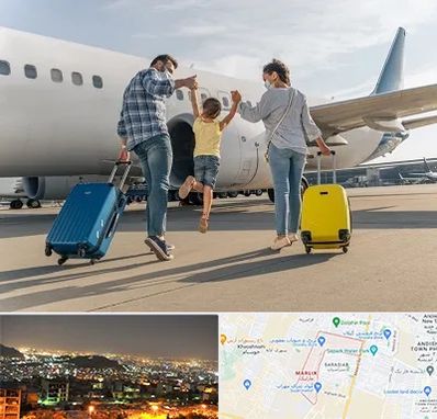 آژانس هواپیمایی در مارلیک کرج