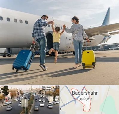 آژانس هواپیمایی در باقرشهر