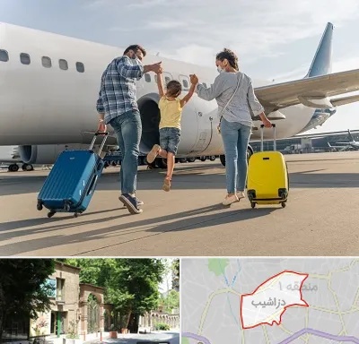 آژانس هواپیمایی در دزاشیب