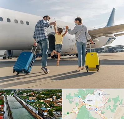 آژانس هواپیمایی در مراغه