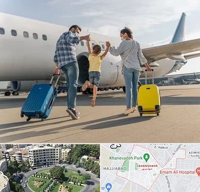 آژانس هواپیمایی در جهانشهر کرج 