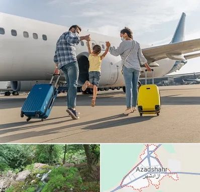 آژانس هواپیمایی در آزادشهر