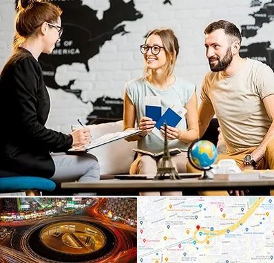 آژانس گردشگری در میدان ولیعصر