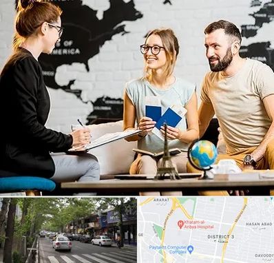 آژانس گردشگری در ظفر 