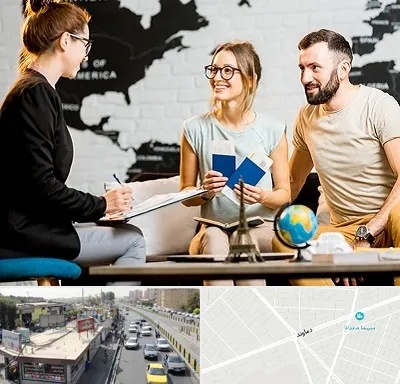 آژانس گردشگری در خیابان دماوند