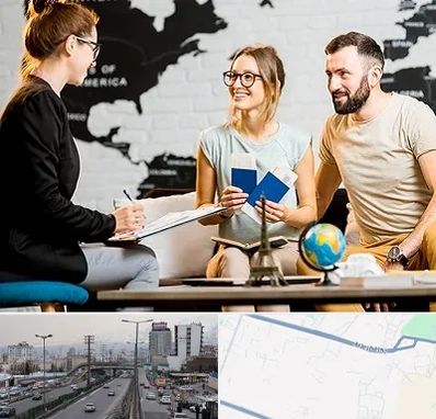 آژانس گردشگری در بلوار ارتش