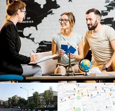 آژانس گردشگری در میدان کاج