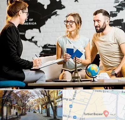 آژانس گردشگری در تربیت تبریز