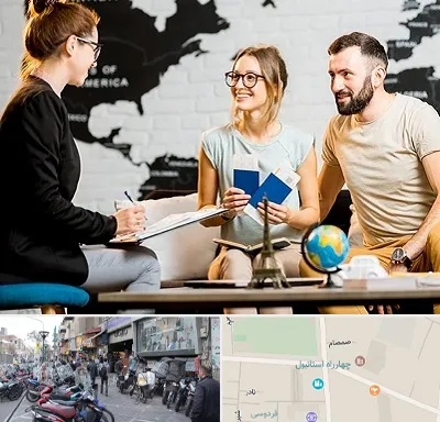 آژانس گردشگری در چهارراه استانبول