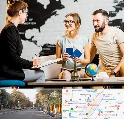 آژانس گردشگری در شریعتی 