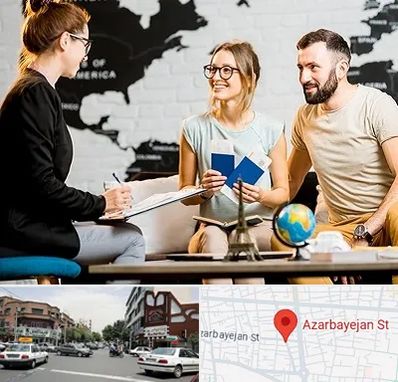 آژانس گردشگری در خیابان آذربایجان