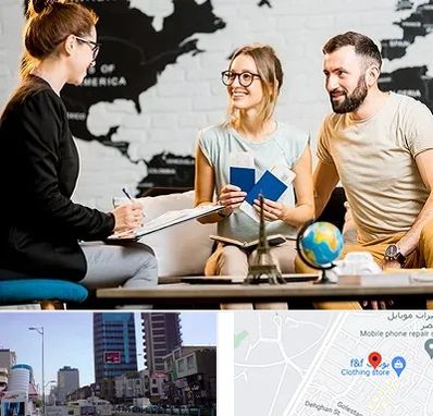 آژانس گردشگری در چهارراه طالقانی کرج