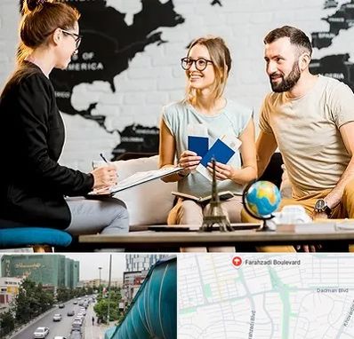 آژانس گردشگری در بلوار فرحزادی