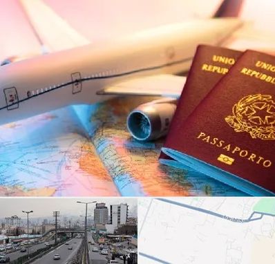 شرکت خدمات مهاجرت در بلوار ارتش