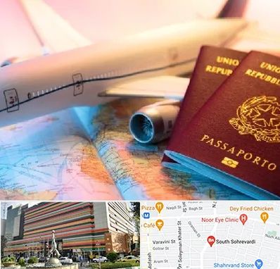 شرکت خدمات مهاجرت در سهروردی 