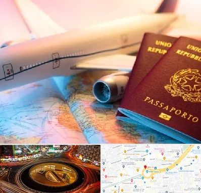 شرکت خدمات مهاجرت در میدان ولیعصر