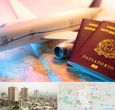 شرکت خدمات مهاجرت در منطقه 5 تهران