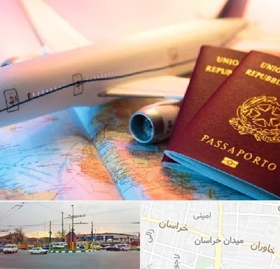 شرکت خدمات مهاجرت در میدان خراسان