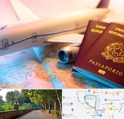 شرکت خدمات مهاجرت در فلکه گاز رشت