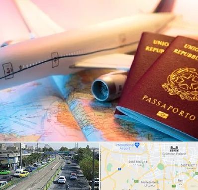 شرکت خدمات مهاجرت در جنوب تهران 