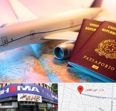 شرکت خدمات مهاجرت در امین حضور