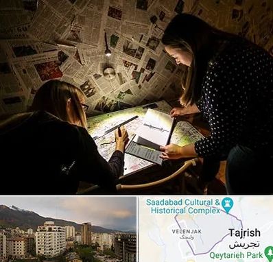 اتاق فرار معمایی در زعفرانیه