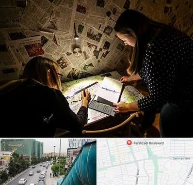 اتاق فرار معمایی در بلوار فرحزادی