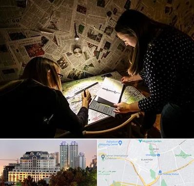 اتاق فرار معمایی در فرشته