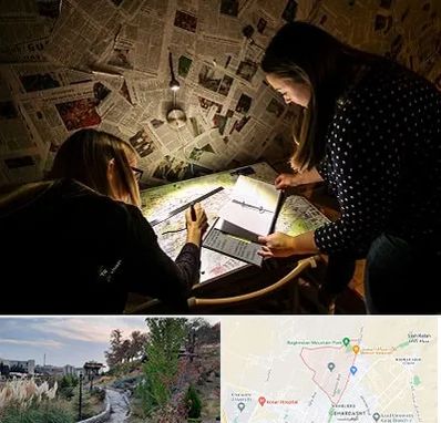 اتاق فرار معمایی در باغستان کرج