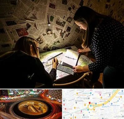 اتاق فرار معمایی در میدان ولیعصر