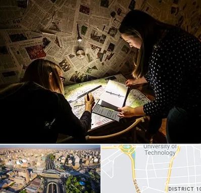 اتاق فرار معمایی در استاد معین