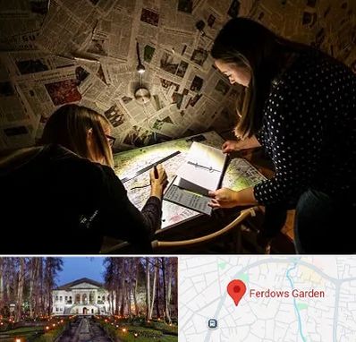 اتاق فرار معمایی در باغ فردوس