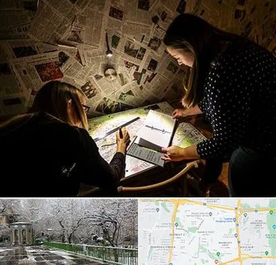 اتاق فرار معمایی در باغ فیض