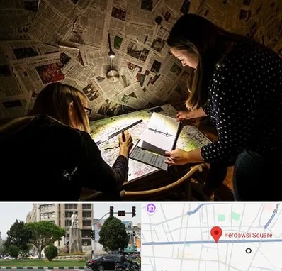 اتاق فرار معمایی در میدان فردوسی تهران