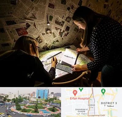 اتاق فرار معمایی در ونک تهران