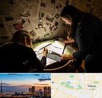 اتاق فرار معمایی در غرب تهران