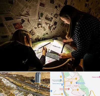 اتاق فرار معمایی در خیابان نیایش شیراز