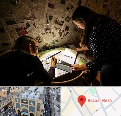 اتاق فرار معمایی در بازار رضا مشهد
