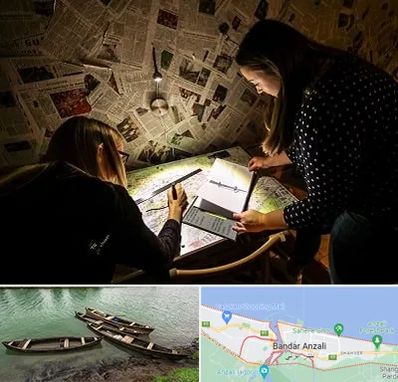 اتاق فرار معمایی در بندر انزلی