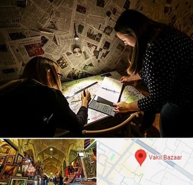 اتاق فرار معمایی در بازار وکیل شیراز