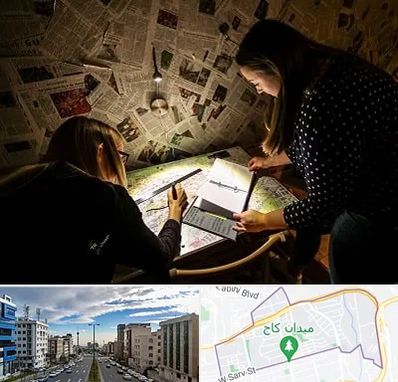 اتاق فرار معمایی در سعادت آباد تهران