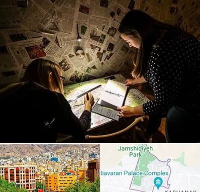 اتاق فرار معمایی در نیاوران