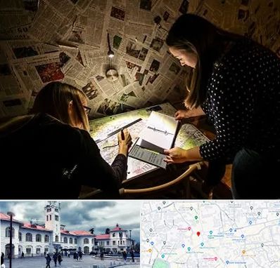 اتاق فرار معمایی در میدان شهرداری رشت